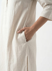 Aira Cream Kurta Co-ord Set