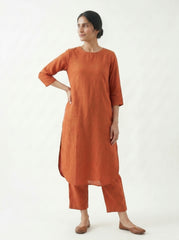 Aira Rust Orange Coord Set