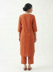 Aira Rust Orange Coord Set