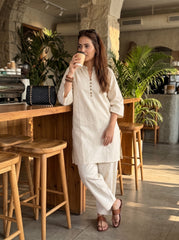 Aira Off white Coord Set with Salwar