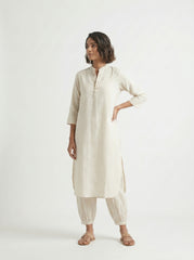 Aira Cream Kurta Co-ord Set