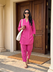 Aira Fuchsia Coord Set with Salwar