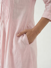 Aira Kurta Co-ord Set in Blush Pink
