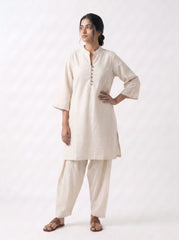 Aira Off white Coord Set with Salwar