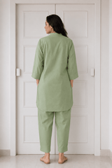 Aira Sage Green Coord Set
