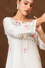 Jashn Premium Muslin Chikankari Kurta Set Gharana