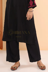 Luxury Rayon Pant – Black Gharana