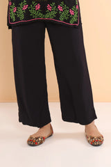 Luxury Rayon Pant – Black Gharana