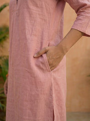 Aira Salmon Pink Co-ord Set