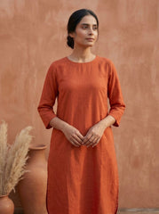 Aira Rust Orange Coord Set