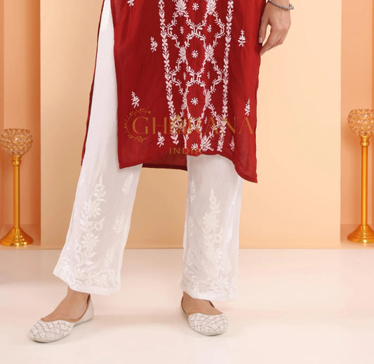 Modal Chikankari Pant Gharana
