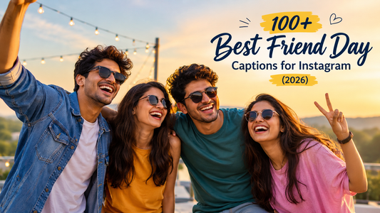 100+ Best Friend Day Captions for Instagram (2026)