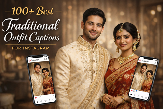 100+ Best Traditional Outfit Captions For Instagram