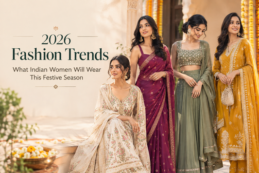 2026 Fashion Trends: What Indian Women Will Wear This Festive Season