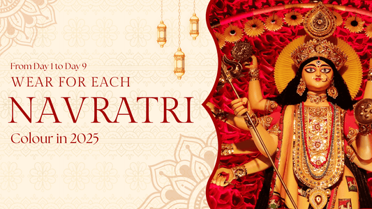 From Day 1 to Day 9: What to Wear for Each Navratri Colour in 2025