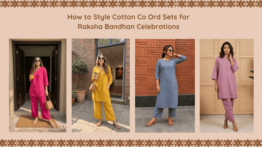 How to Style Cotton Co Ord Sets for Raksha Bandhan Celebrations