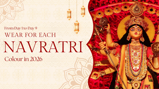 From Day 1 to Day 9: What to Wear for Each Navratri Colour in 2025