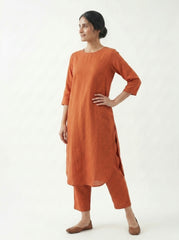 Aira Rust Orange Coord Set