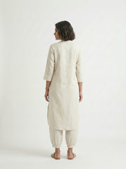 Aira Cream Kurta Co-ord Set