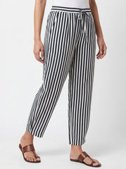 Aira Buttercup Cotton Poplin Co-ord Set with Striped Trousers
