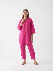 Aira Fuchsia Coord Set with Salwar
