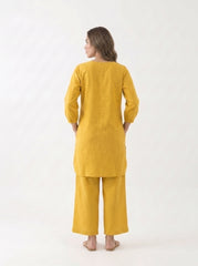 Aira Marigold Cotton Co-ord Set