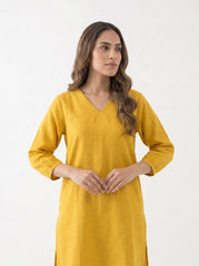 Aira Marigold Cotton Co-ord Set