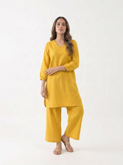 Aira Marigold Cotton Co-ord Set