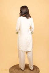 Sahiba Pure Muslin Short Chikankari Kurta Gharana