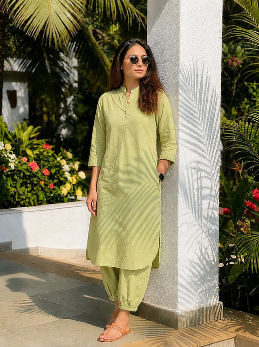 Aira Matcha Green Coord Set