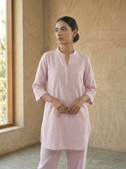 Premium Aira Lavender Cotton Coord Set for Women