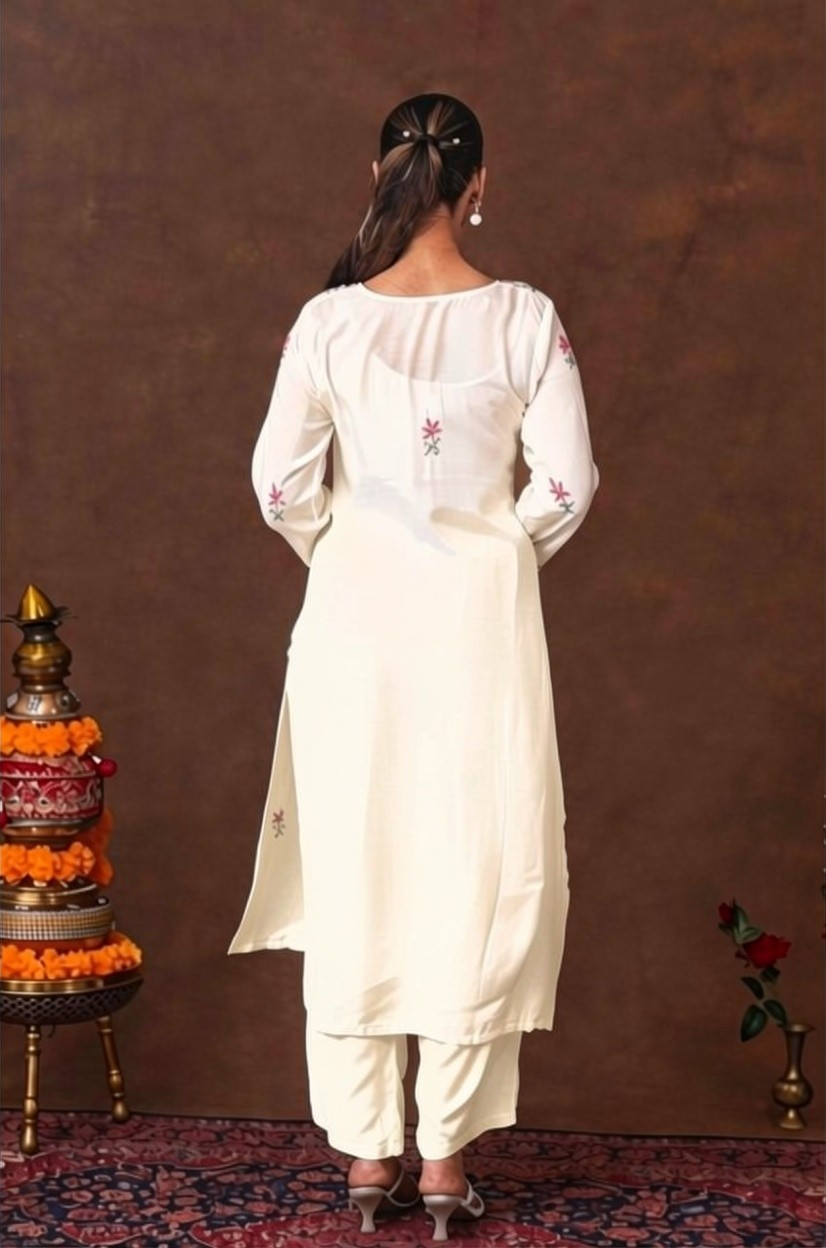 Jashn Premium Muslin Chikankari Kurta Gharana