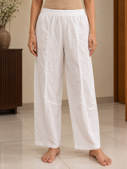 Plain white pants