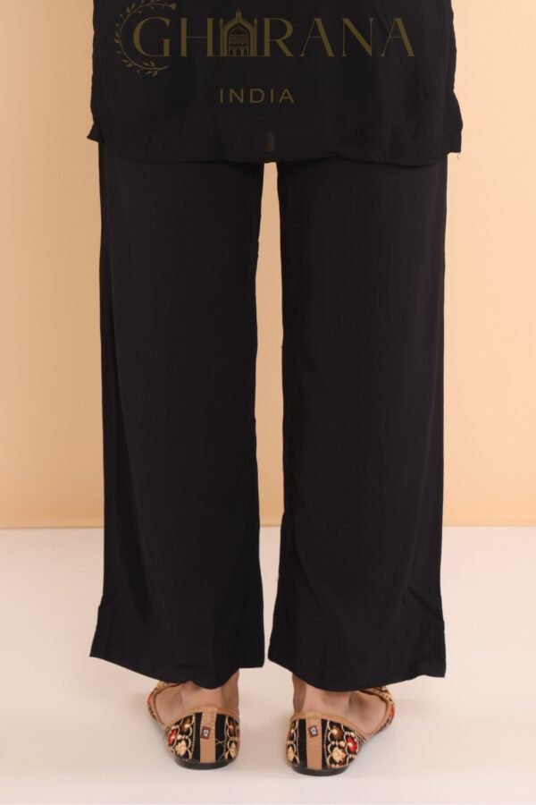 Black Rayon Pant 2