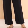 Black Rayon Pant