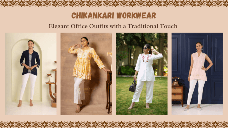 Chikankari Workwear: Elegant Office Outfits with a Traditional Touch