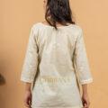Cotton Light Green Chikankari Top