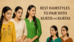 Best Hairstyles to Pair with Kurtis and Kurtas