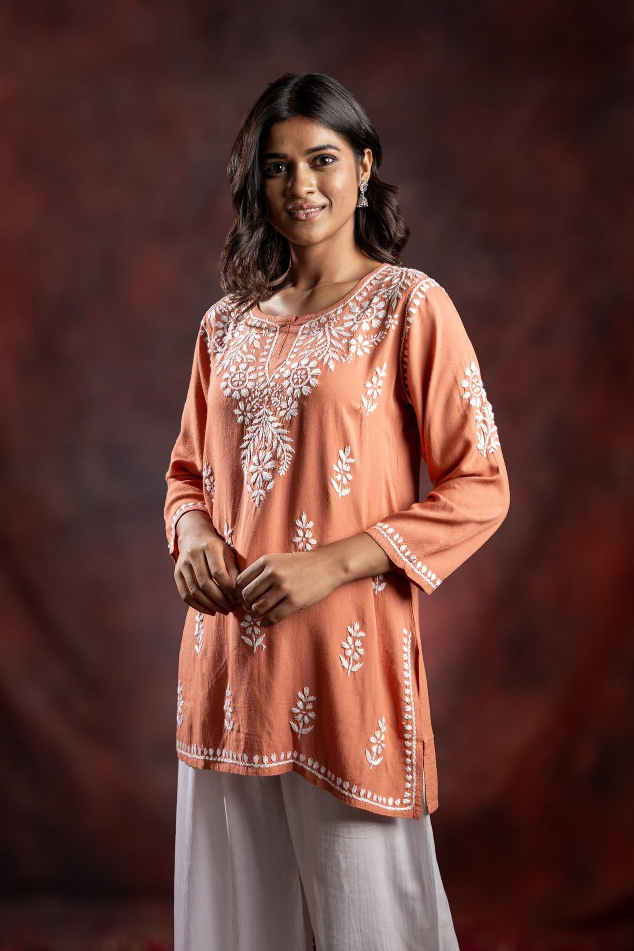 chikankari shirt